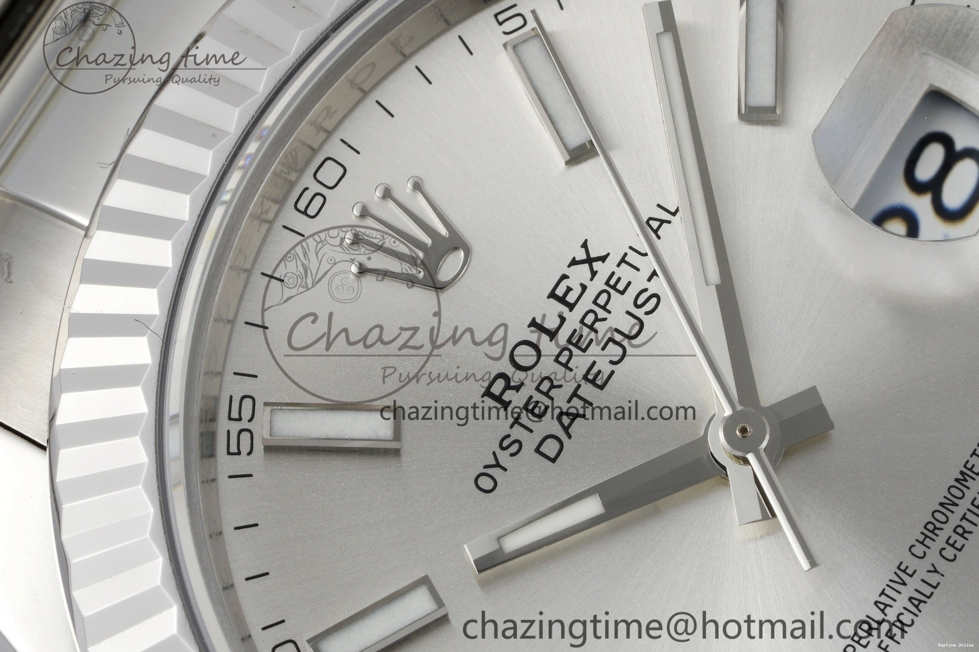 0404 DateJust 41 SS Fluted Bezel KING 1:1 Best Edition 904L Steel Silver Dial on Oyster Bracelet VR Sustainable 2222